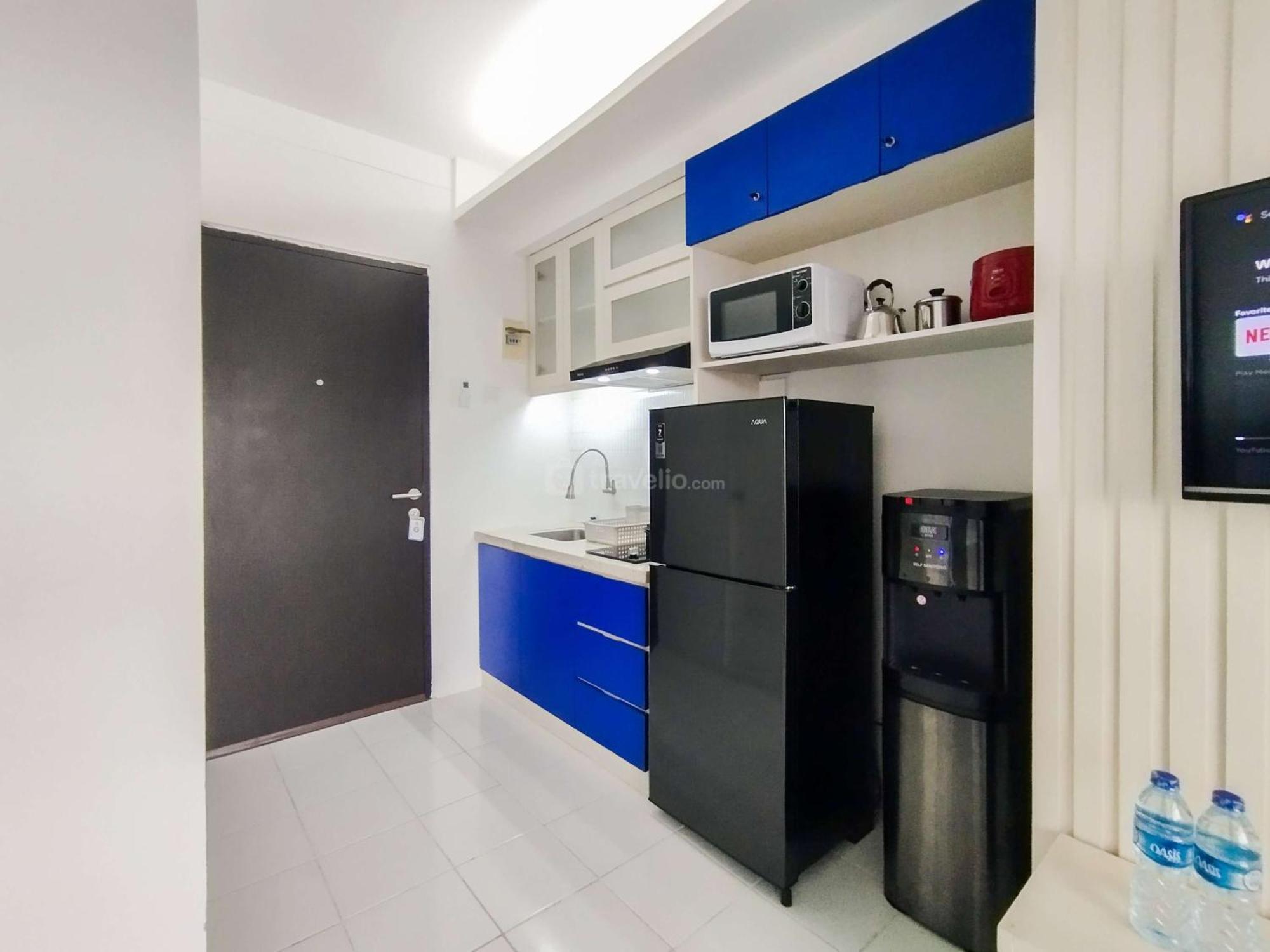 Spaicous 1br With View At Grand Afrika By Travelio Apartemen *