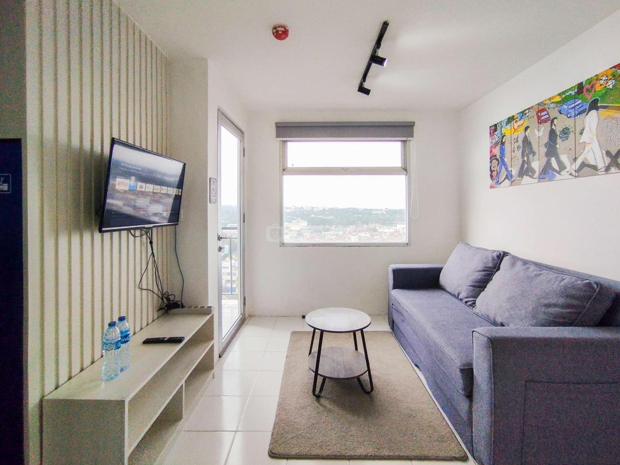 Spaicous 1br With View At Grand Afrika By Travelio Apartemen *